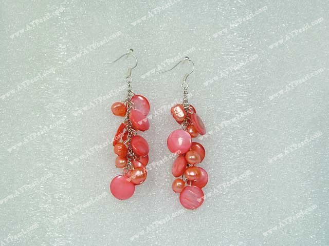 pearl shell earrings