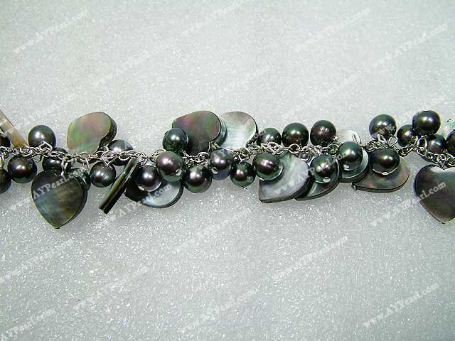 Shell Jewelry Wholesale-pearl shell bracelet
