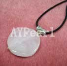 rose quartz necklace