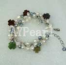 Wholesale pearl agate bracelet