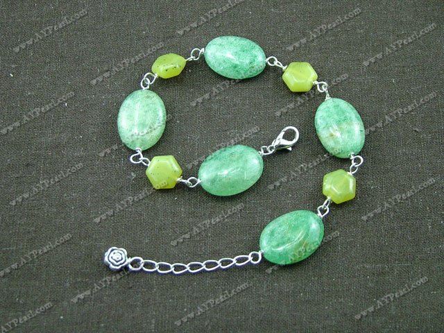 Amazon stone jade bracelet