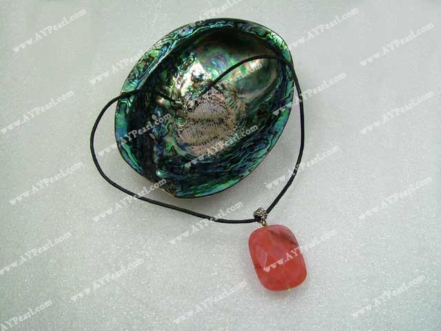 Wholesale Crystal Jewelry-cherry quartz necklace