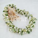 pearl crystal necklace