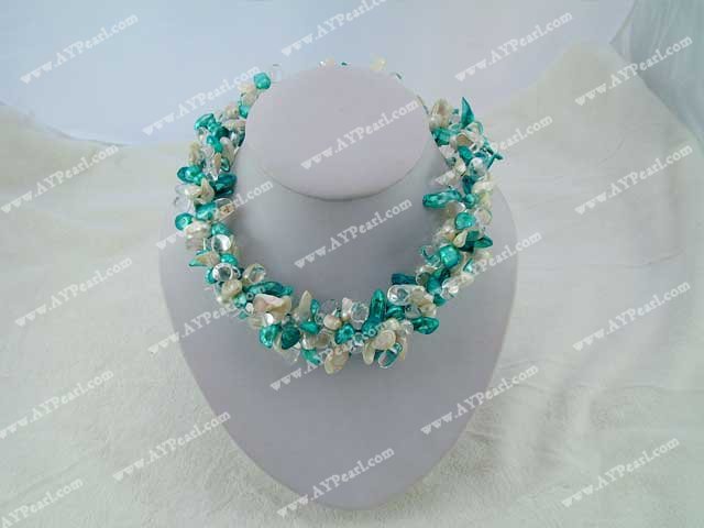 collier en cristal de perle