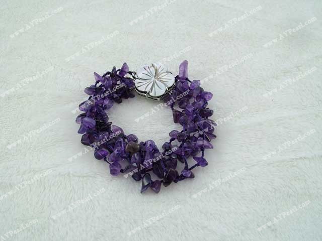 Wholesale Crystal Jewelry-amethyst bracelet