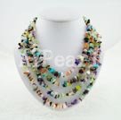 multi-gem necklace