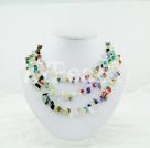 Wholesale muitl-stone necklace