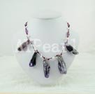 Wholesale pearl amethyst necklace