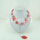 Wholesale cherry quartz necklace