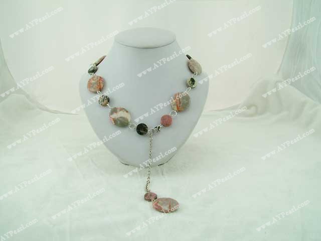 Collier multi-pierre