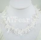 Wholesale white amethyst necklace