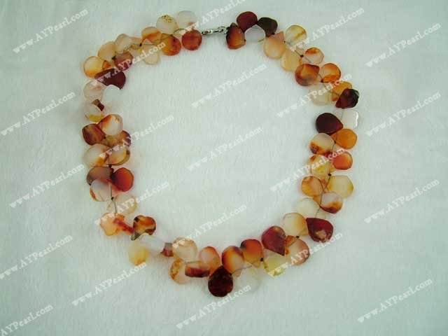 Wholesale Gemstone Jewelry-agate necklace