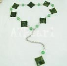 lotus jasper necklace