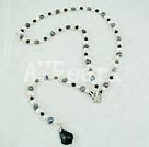 Wholesale pearl crystal necklace