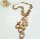 gem agate necklace