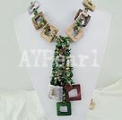 multi-stone necklace