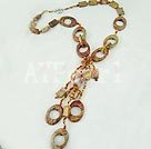 agate gem necklace