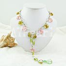 Wholesale colored glaze necklace