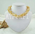 Wholesale Crystal Jewelry-citrine necklace
