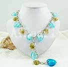 Wholesale colored glaze necklace