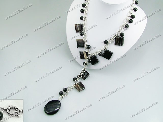 Wholesale Gemstone Jewelry-agate necklace