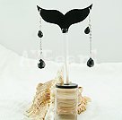crystal earrings