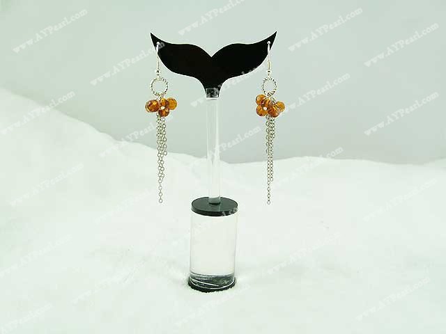Boucles d'oreilles en cristal