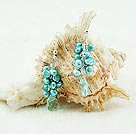 Wholesale crystal pearl earrings
