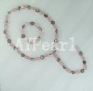 Wholesale Set Jewelry-rose quartz set