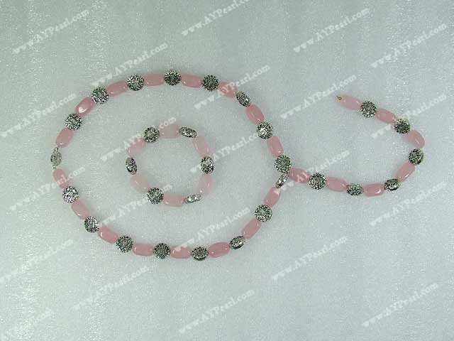 rose quartz set