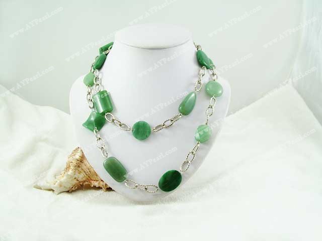 Wholesale Gemstone Jewelry-aventurine necklace
