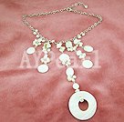 shell pearl necklace