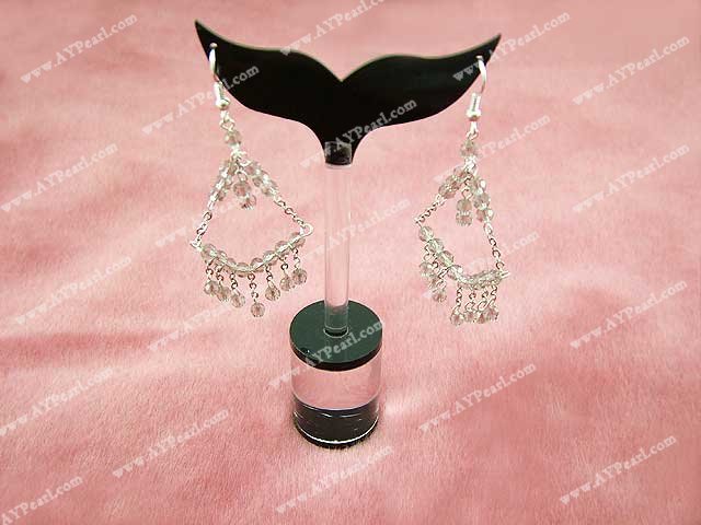 crystal earrings