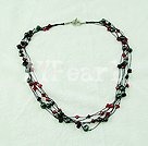 Wholesale pearl crystal necklace