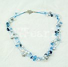 Wholesale pearl stone necklace