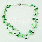 Wholesale pearl crystal necklace