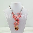 cherry quartz necklace