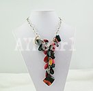 agate coral necklace
