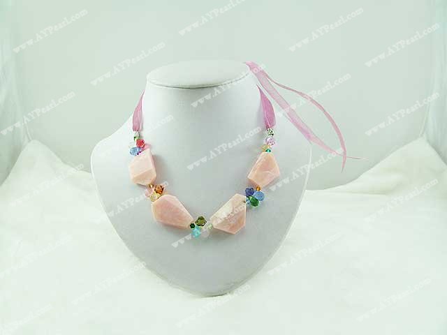 Austrian crystal gem necklace