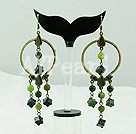 gem earrings
