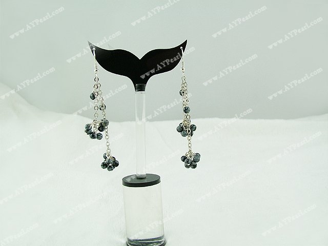 gem earrings