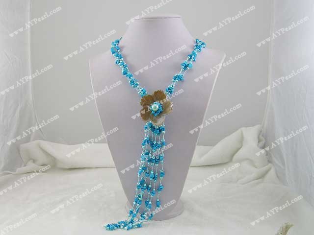 turquoise pearl necklace