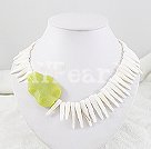 shell olive necklace