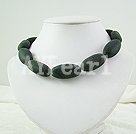 black stone necklace