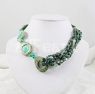 agate turquoise necklace