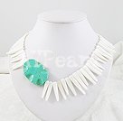 shell turquoise necklace