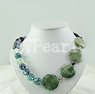 gem fluorite necklace
