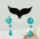 Boucles d'oreilles turquoise