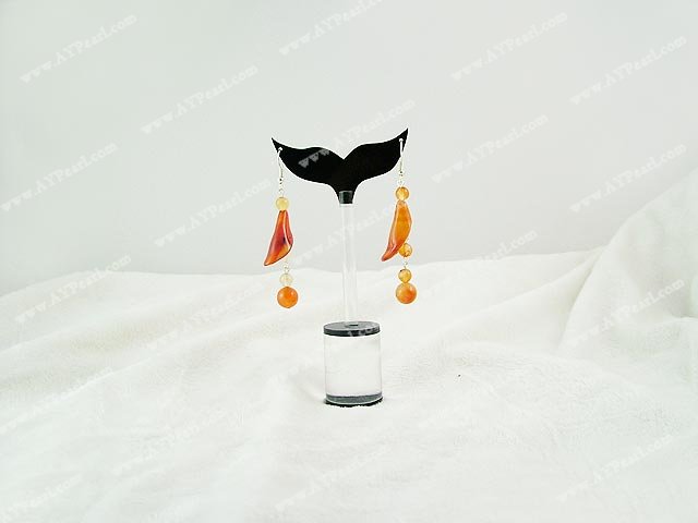 agate earrings