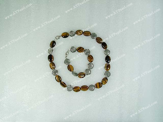 tiger eye set